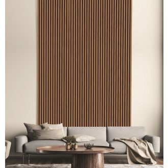 Tölgy fóliás acustico falpanel 240X57 cm