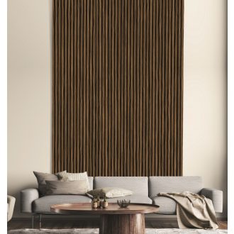 Zebrano fóliás acustico falpanel 240X57 cm